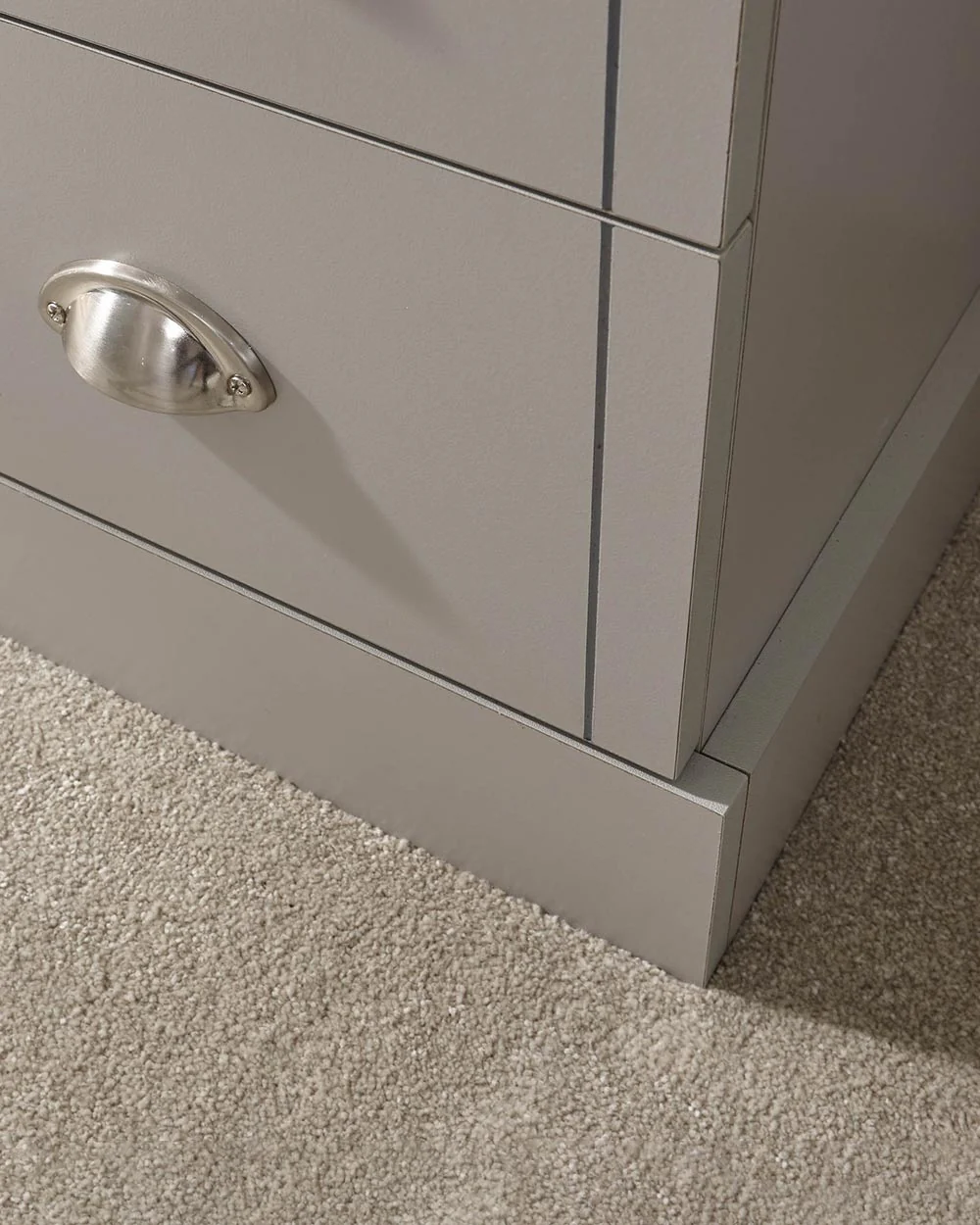 Kendal 2 + 3 Chest Of Drawers Grey With Oak Effect - Image 4