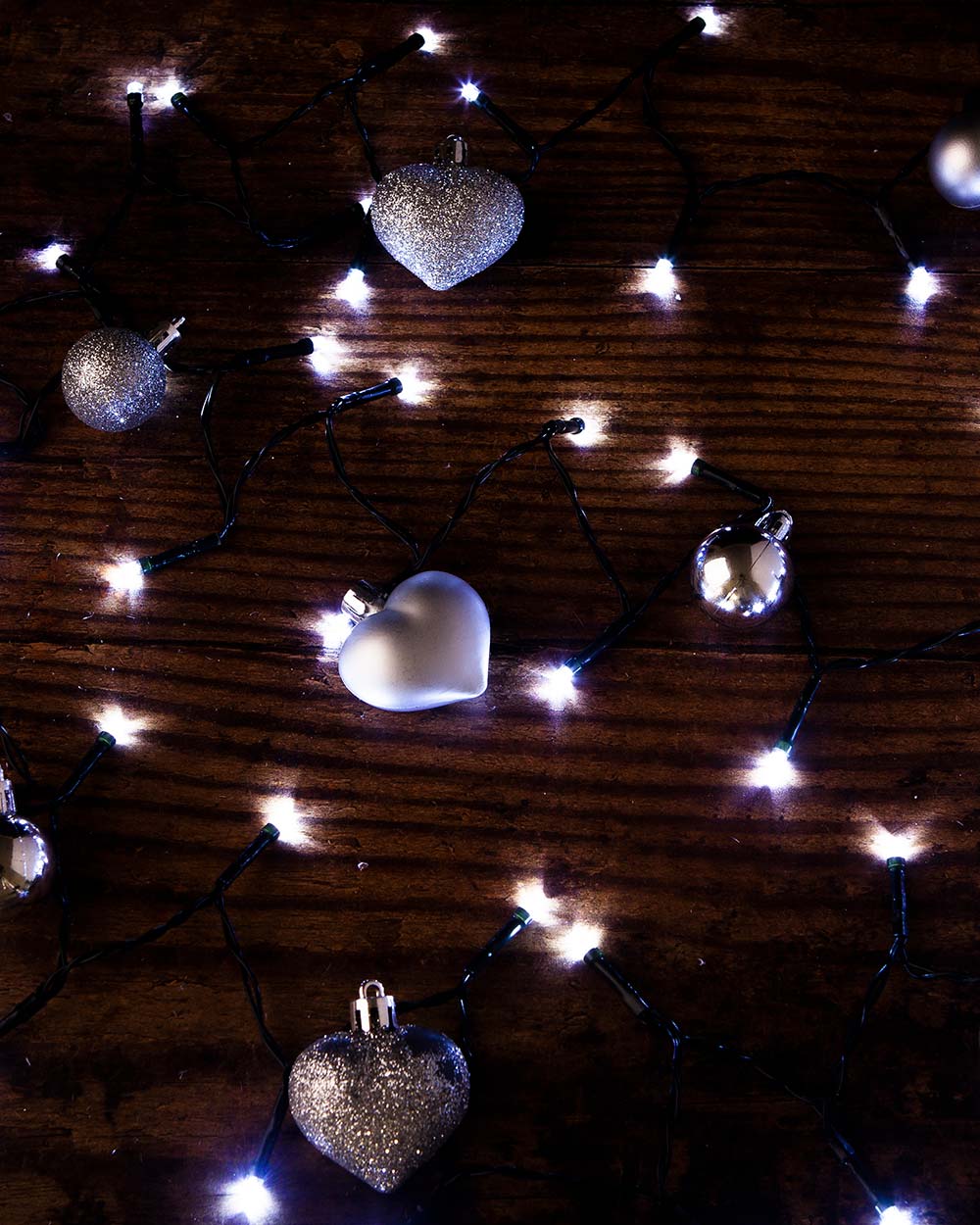 200 Christmas LED Lights White - Image 3
