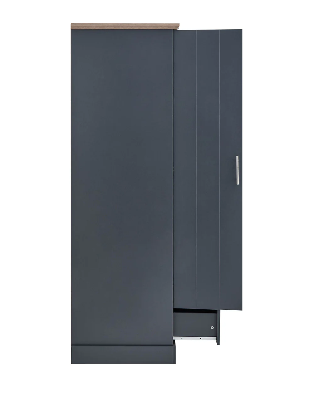 Kendal 3 Door Wardrobe With 3 Drawers, Slate Blue - Image 17