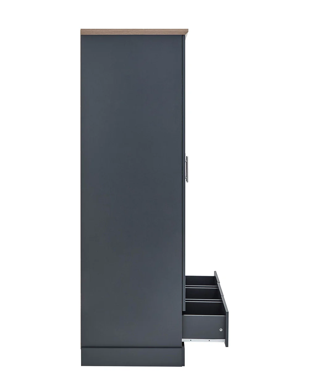 Kendal 3 Door Wardrobe With 3 Drawers, Slate Blue - Image 18