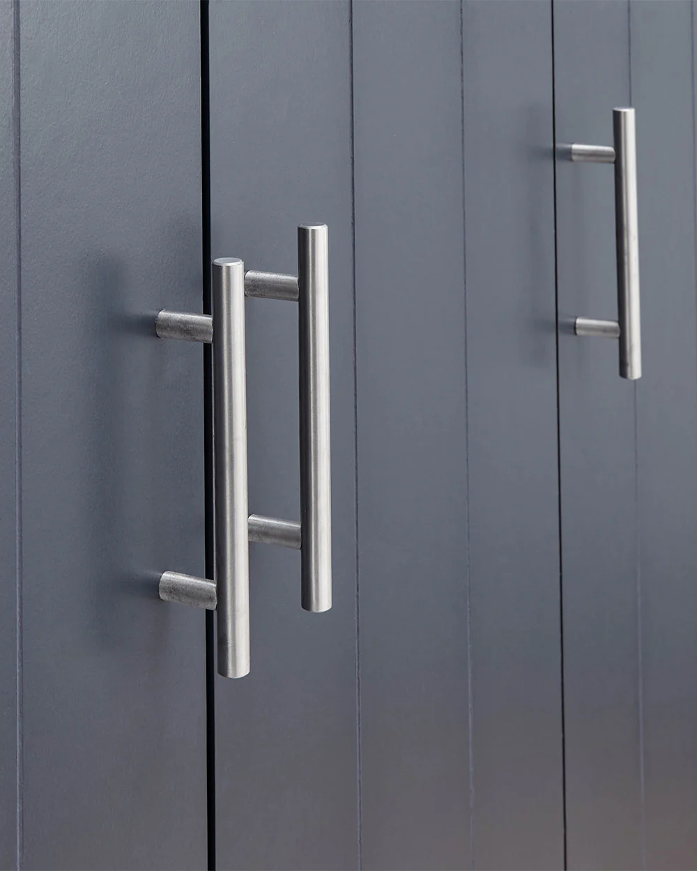 Kendal 3 Door Wardrobe With 3 Drawers, Slate Blue - Image 4
