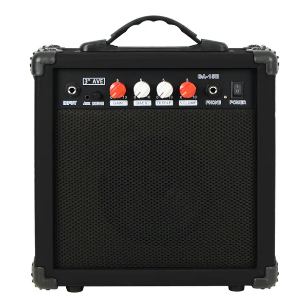 3rd Avenue 15 Watt Electric Guitar Amplifier Black