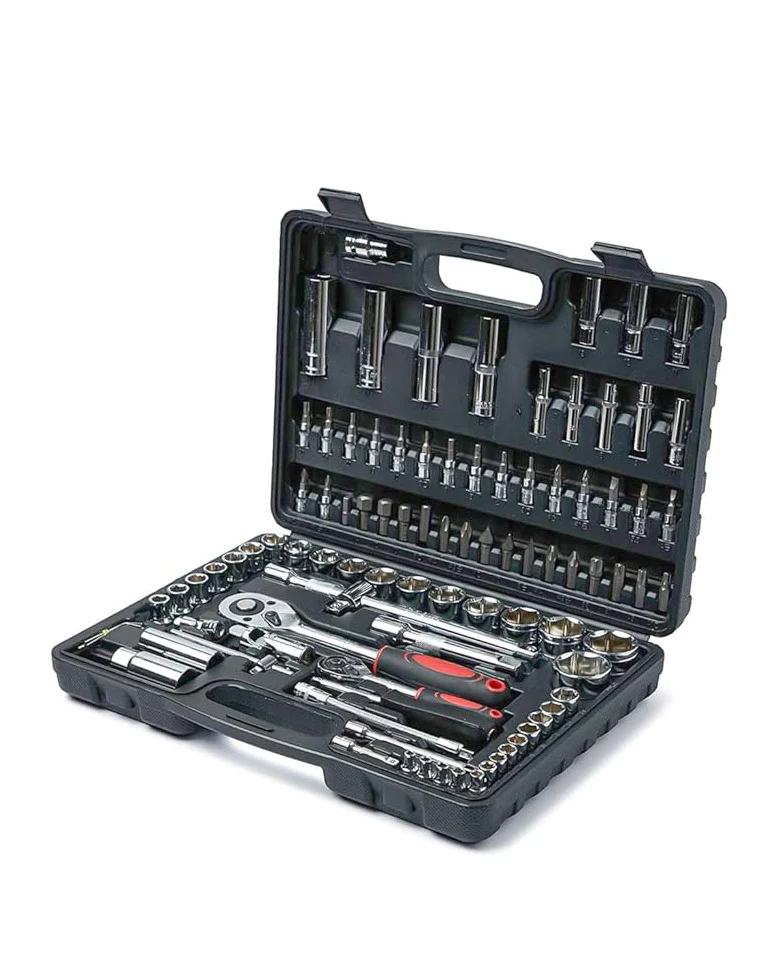 94 Piece Socket Wrench Set 1/4 Inch Drive Ratchet Set