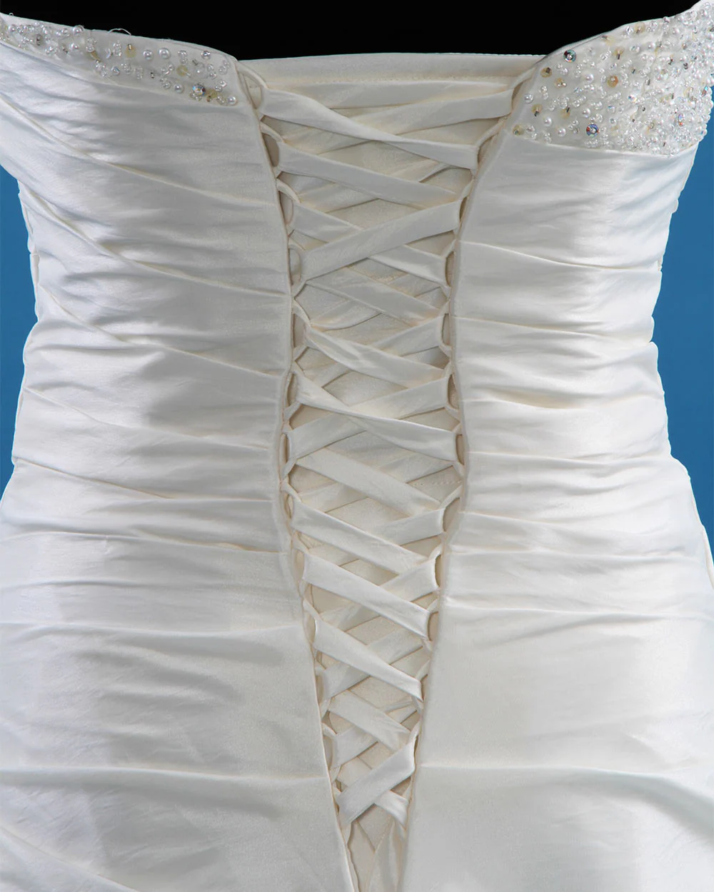 Alexia Couture Ivory A Line Wedding Dress Size 10 - Image 11