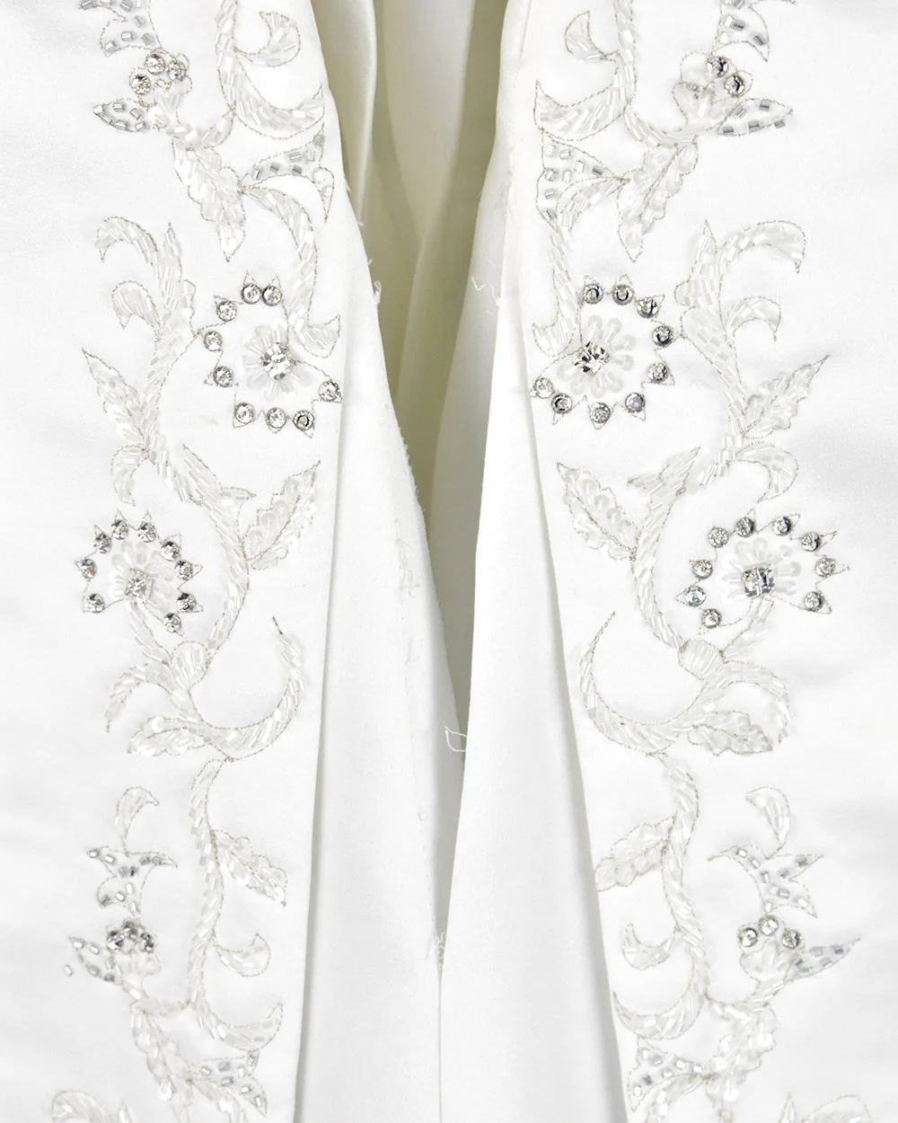 Alfred Angelo White A Line Wedding Dress UK 12 - Image 7