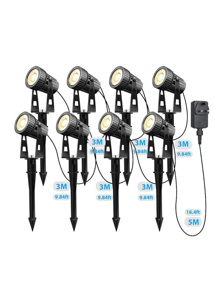 Arotelicht 8pcs Garden Lights LED Spotlights IP65 - Image 3