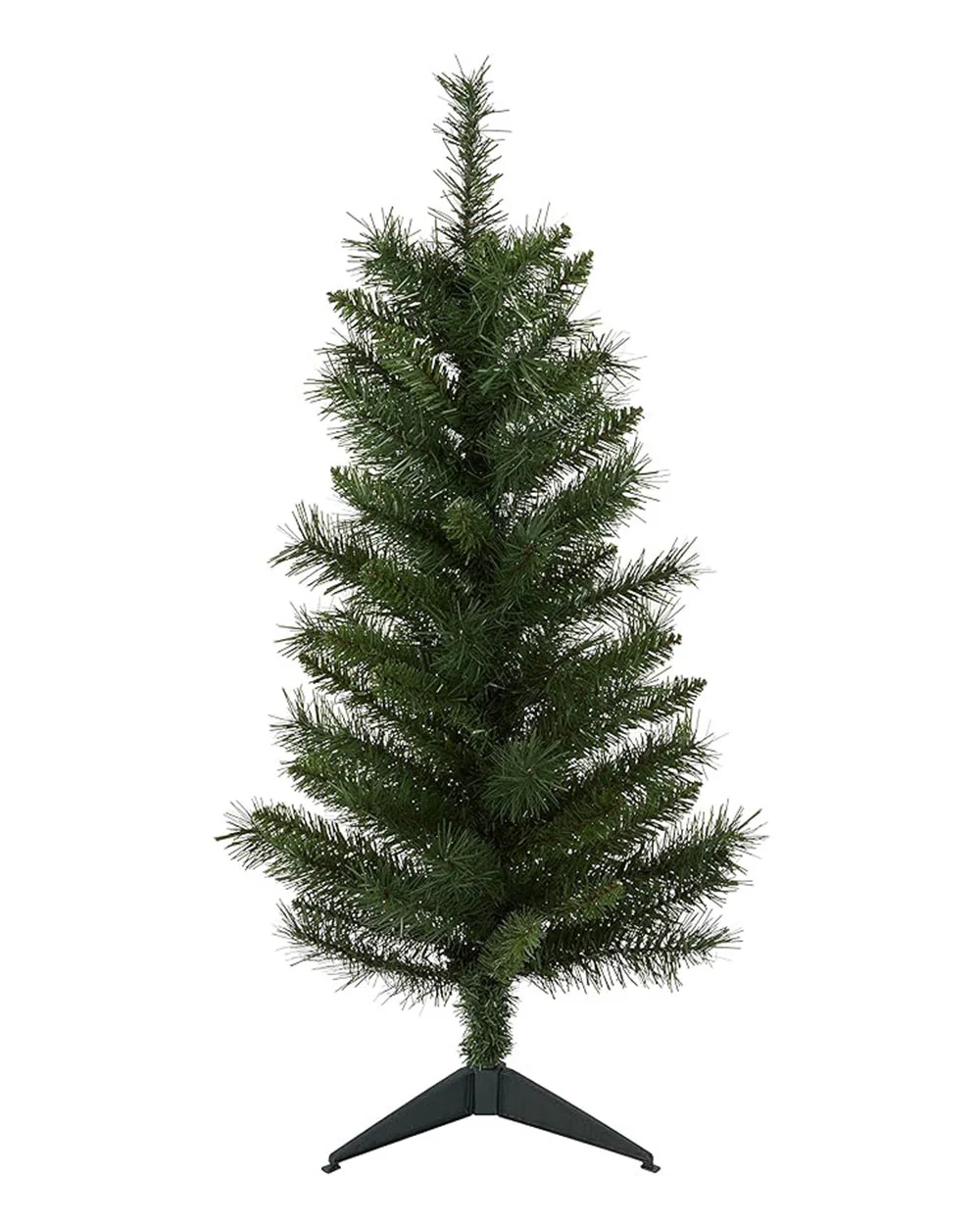 Artificial Christmas Tree 89 Tips Plastic Stand 90cm Tall - Image 2