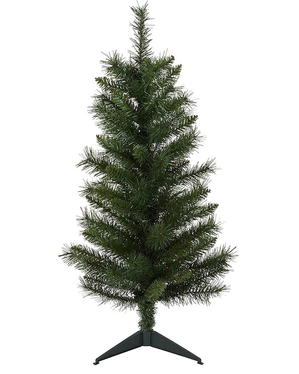 Artificial Christmas Tree 89 Tips Plastic Stand 90cm Tall - Image 3