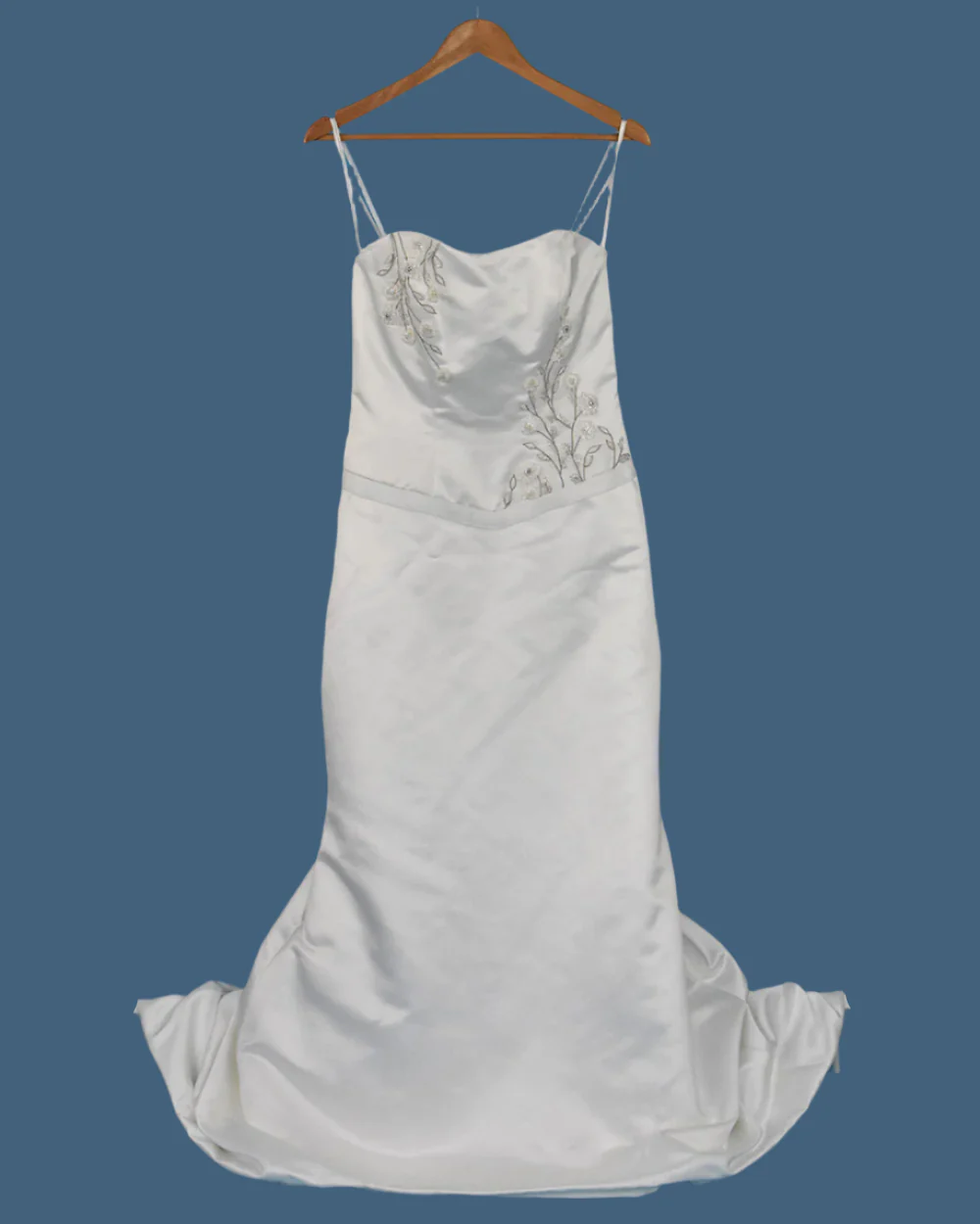 Ashley Love Ivory Trumpet Wedding Dress Size 12 - Image 2