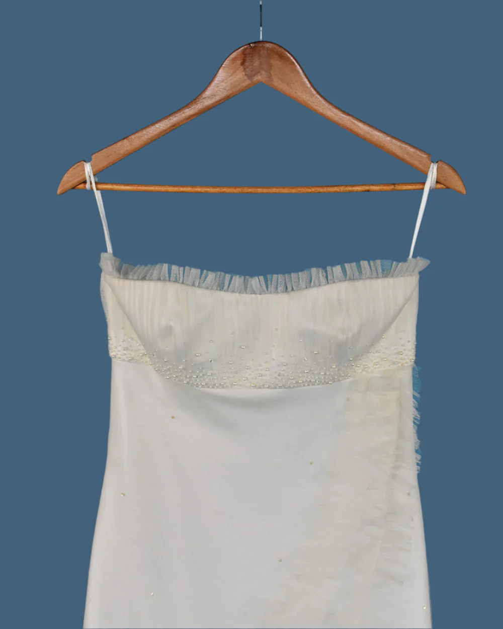 Augusta Jones Ivory Slip Wedding Dress Size 12 - Image 4