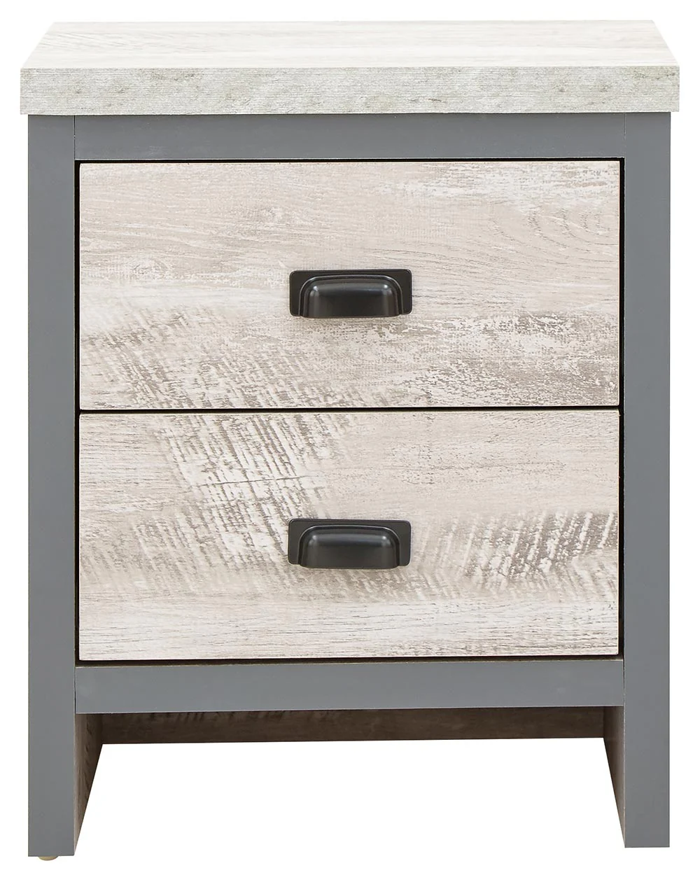 Bedroom Furniture Set Boston 3 Piece Modern Grey - Image 12