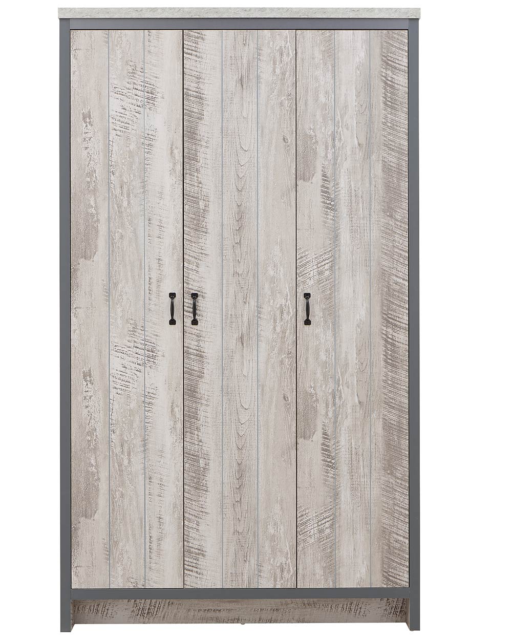 Bedroom Furniture Set 4 Piece Boston Modern Grey - Image 7