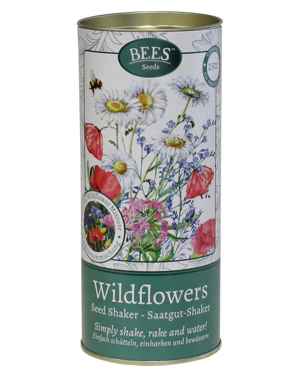 Bees Seeds Shaker Wildflower Seed Gift