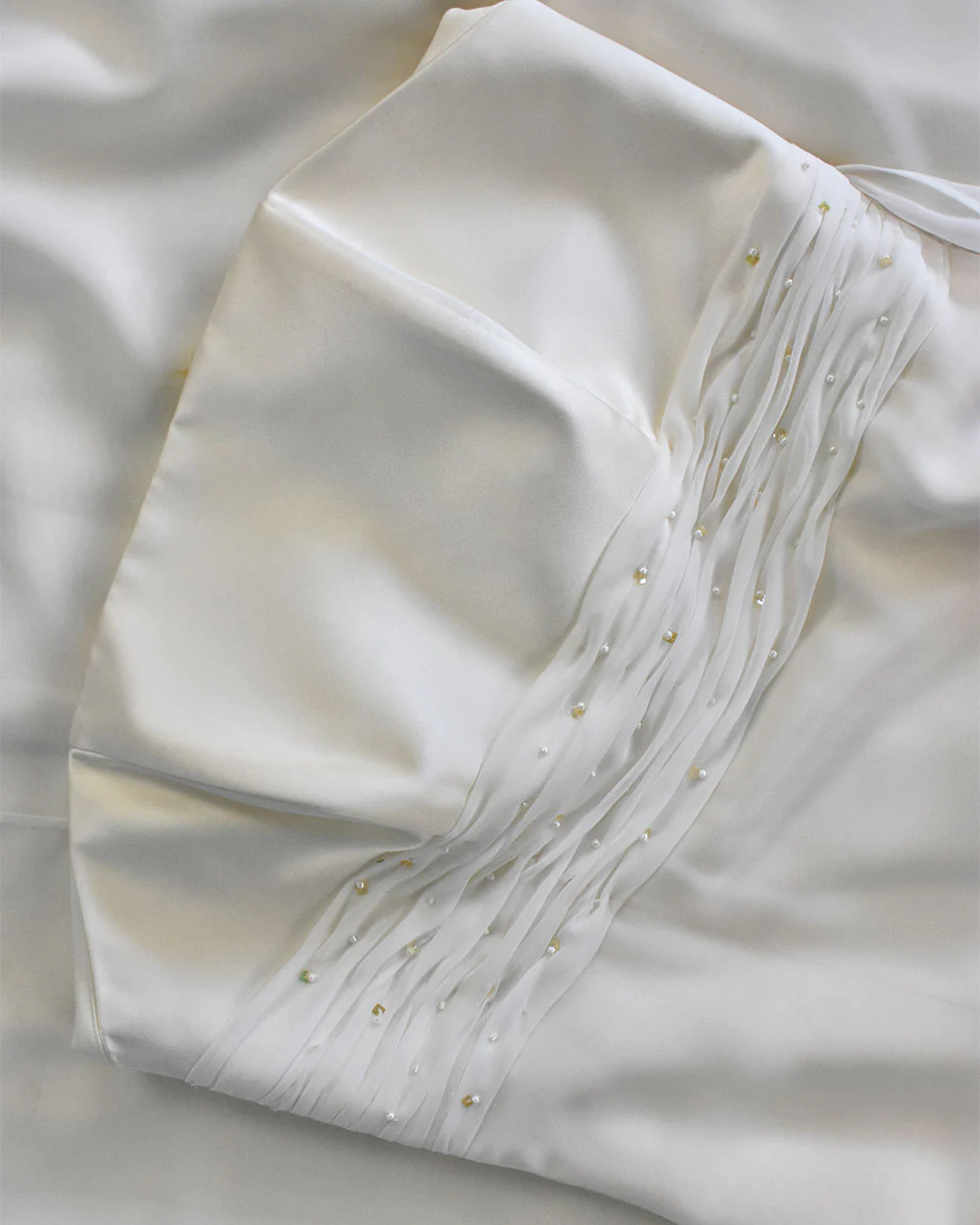 Bells Belles Ivory A Line Wedding Dress Size 12 - Image 3