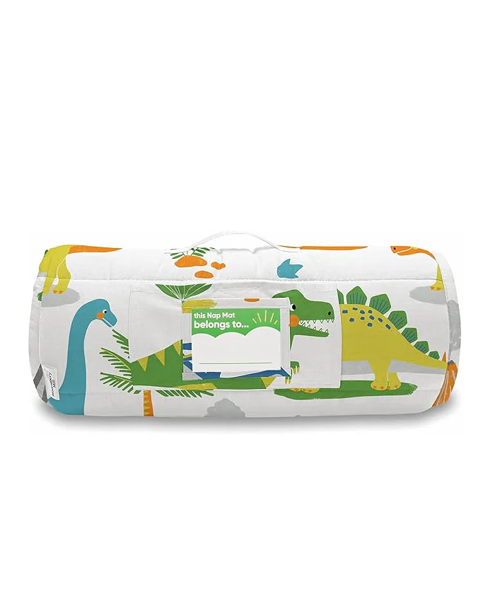 Bloomsbury Mill Dinosaur Nap Mat Kids Toddlers 135x50cm