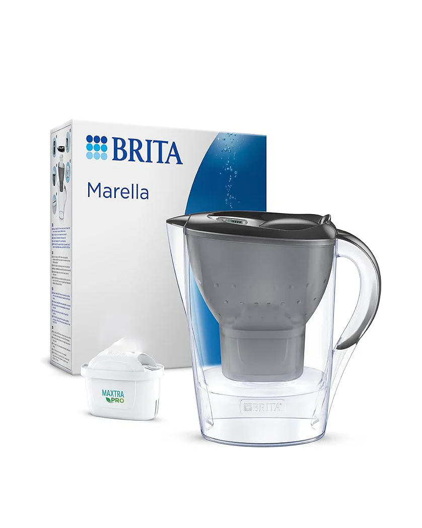 BRITA Marella Water Filter Jug Graphite 2.4L