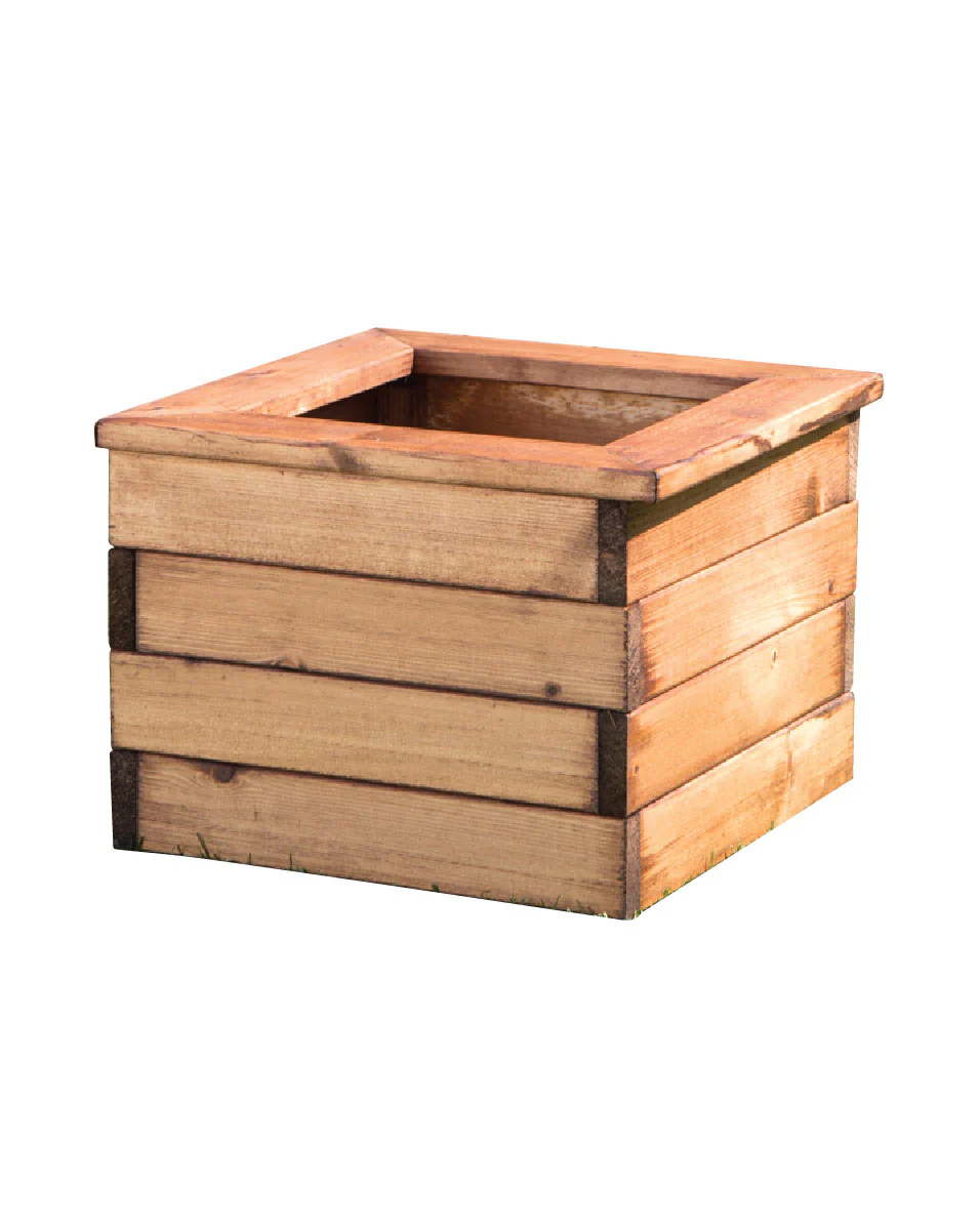 Charles Taylor Regular Wooden Square Planter 25L HB36 - Image 2