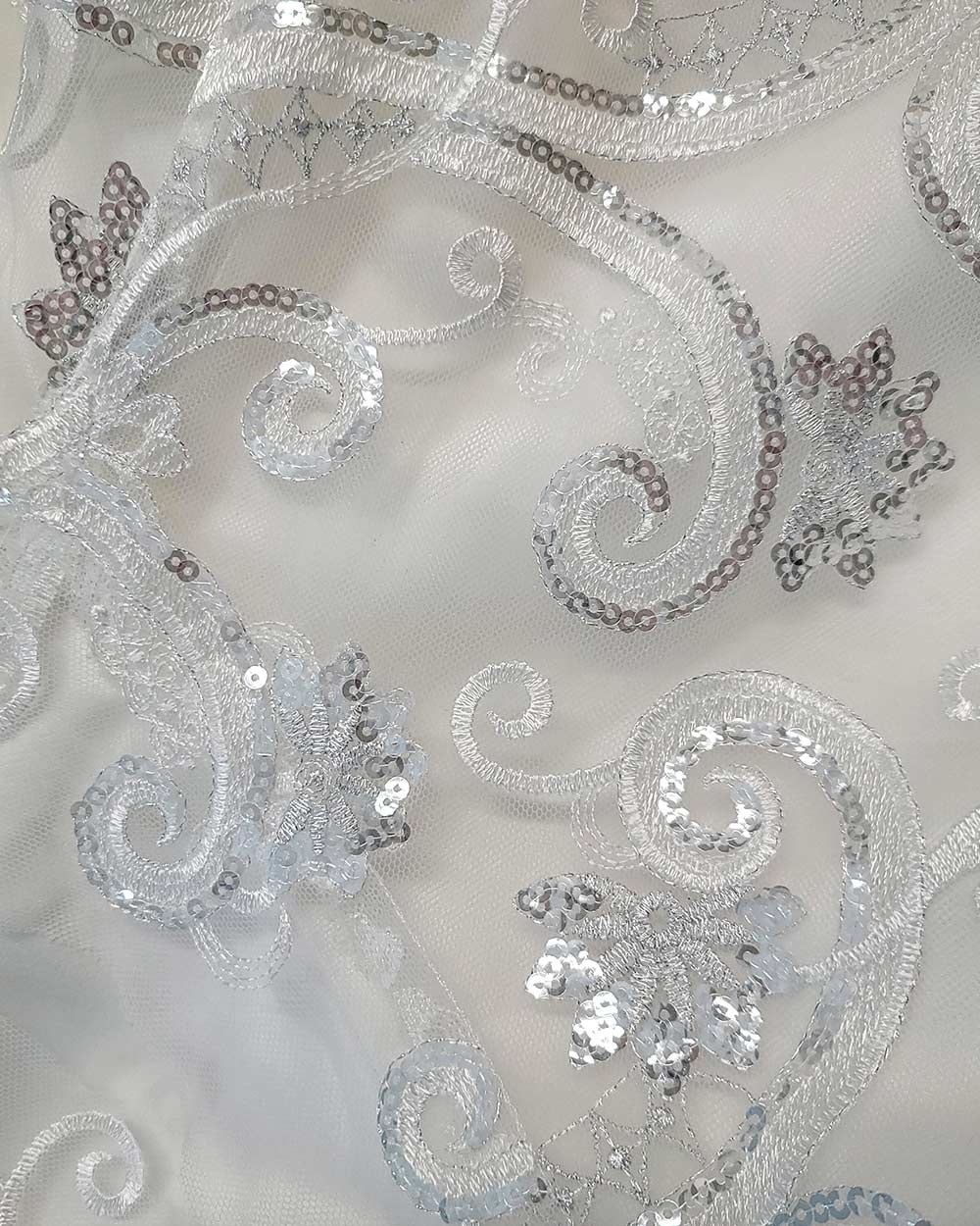 Charlotte Balbier White Fitted Fish Tail Illusion Wedding Dress Size 6 - Image 13