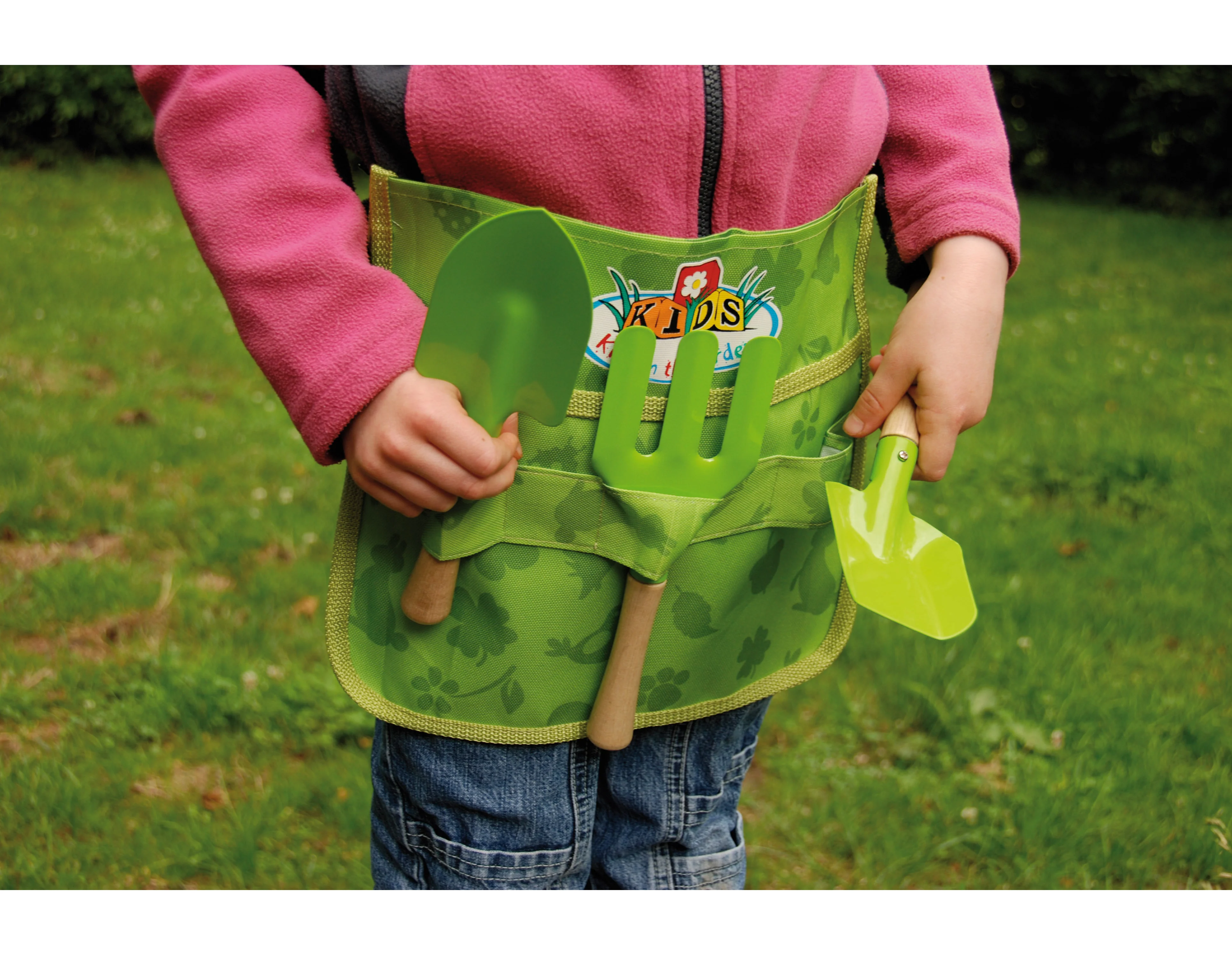 Childrens Toolbelt with Tools Green - Image 2