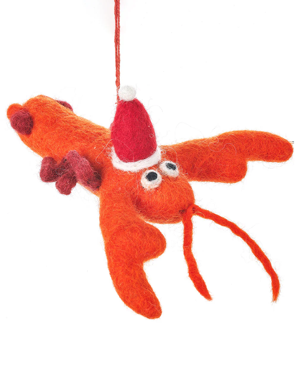 Christmas Tree Decoration Handmade Lobster - Image 4