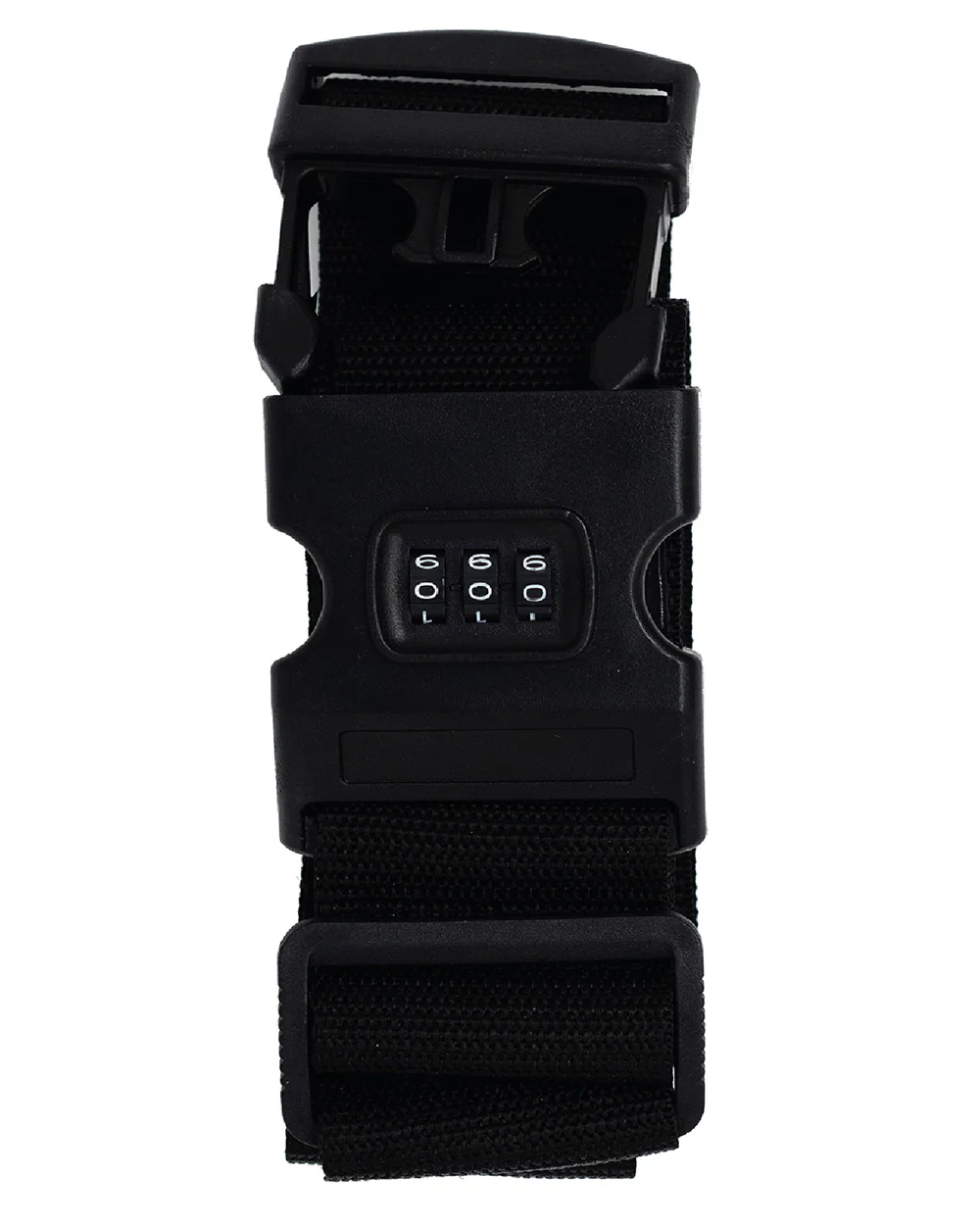 Combination Luggage Belt Lock Black - Image 4