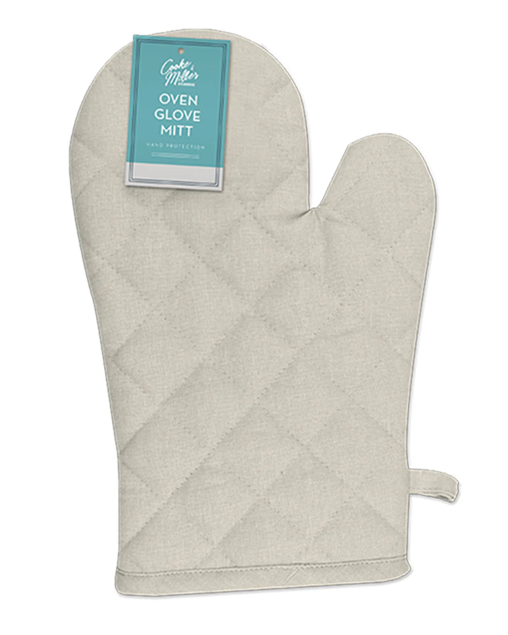 Cotton Oven Glove Mitt Cream