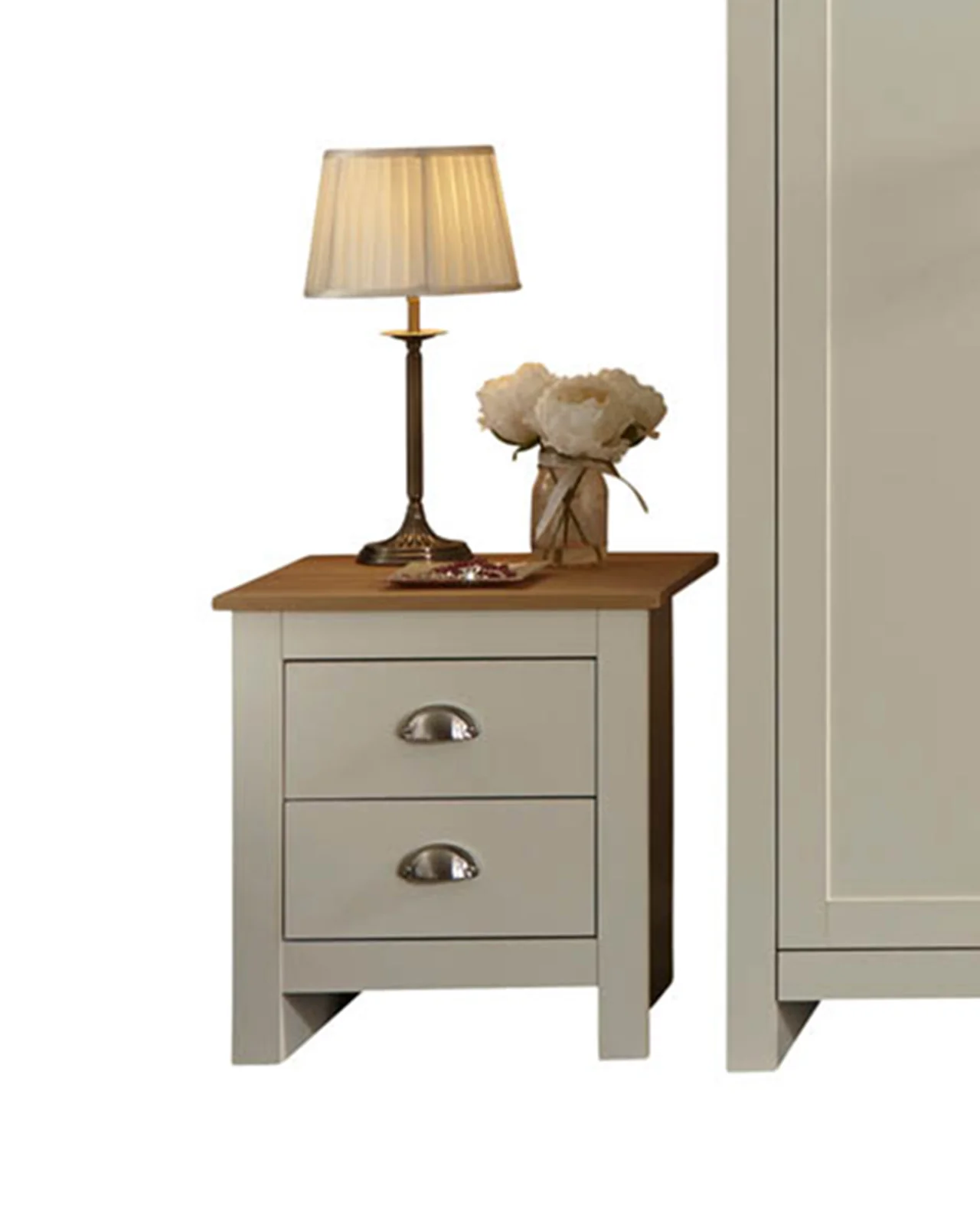Cream Lancaster 4-Piece Bedroom Set - Image 3