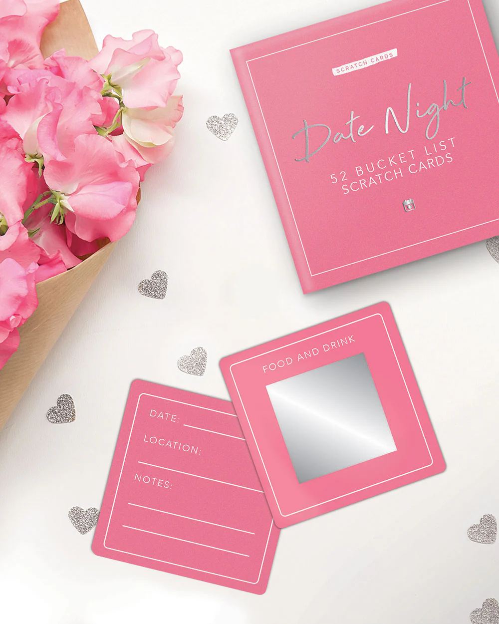 Date Night Bucket List Scratch Cards Gift - Image 3