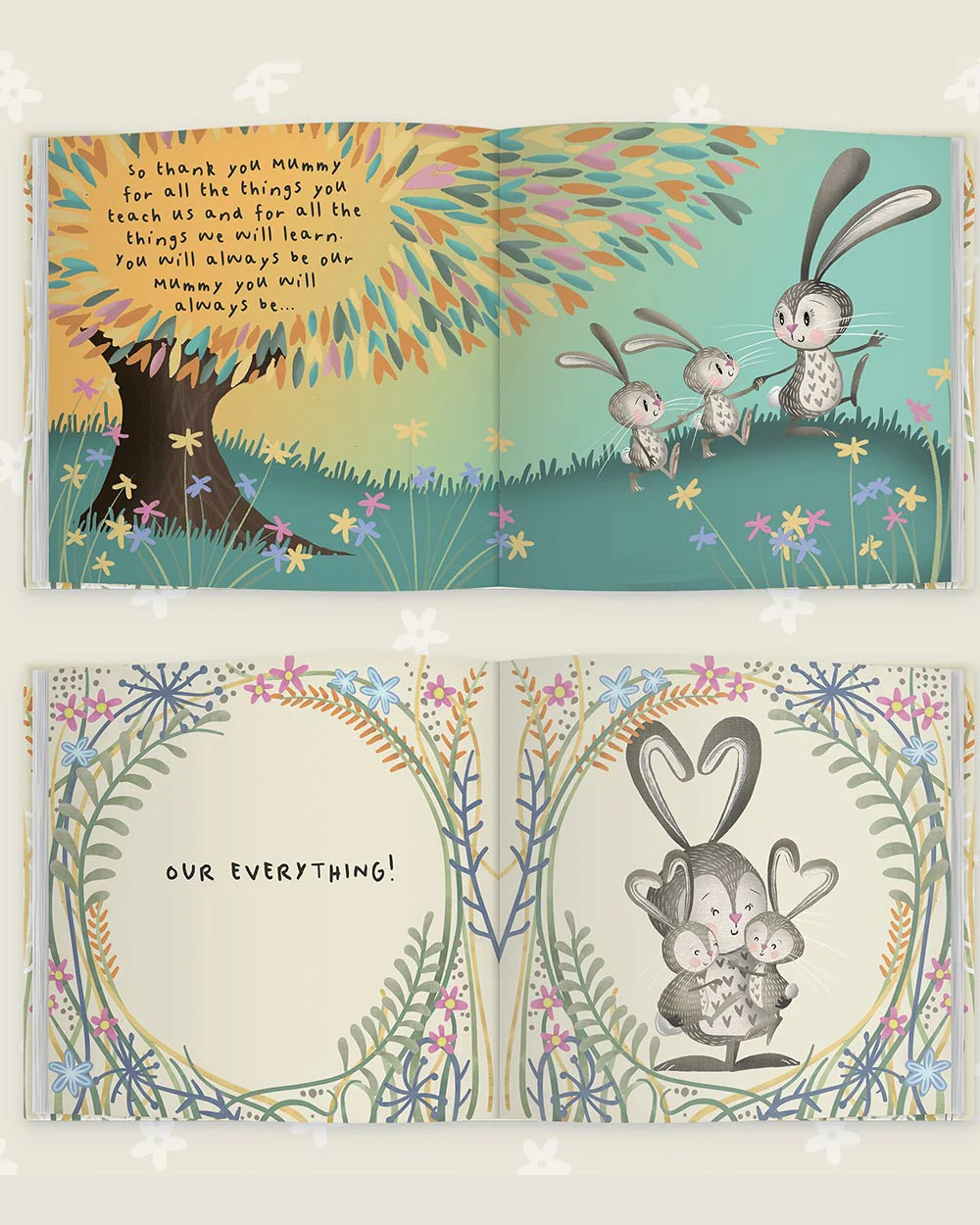 Dear Mummy Love From Us Gift Book Keepsake - Image 2