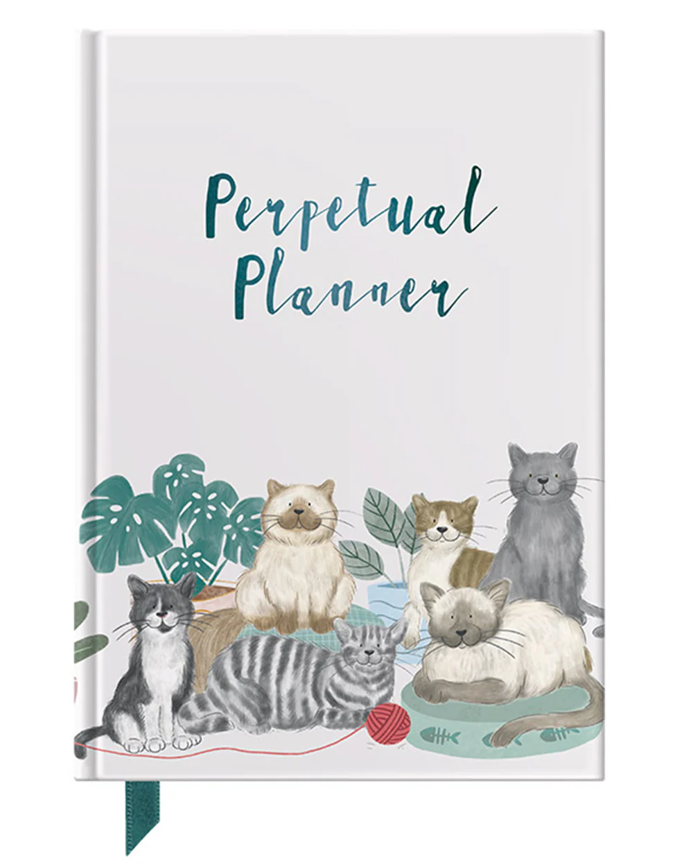 Diary For Cat Lovers Perpetual Planner Gift - Image 2