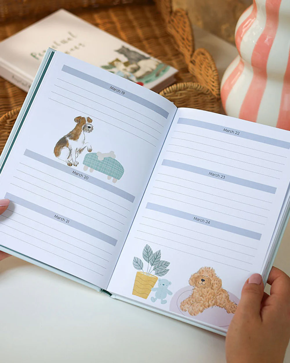 Diary For Dog Lovers Perpetual Planner Gift - Image 3