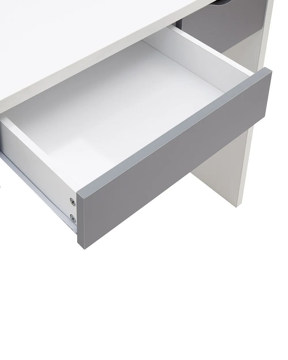 Elizabeth Dressing Table Set White + Grey - Image 14
