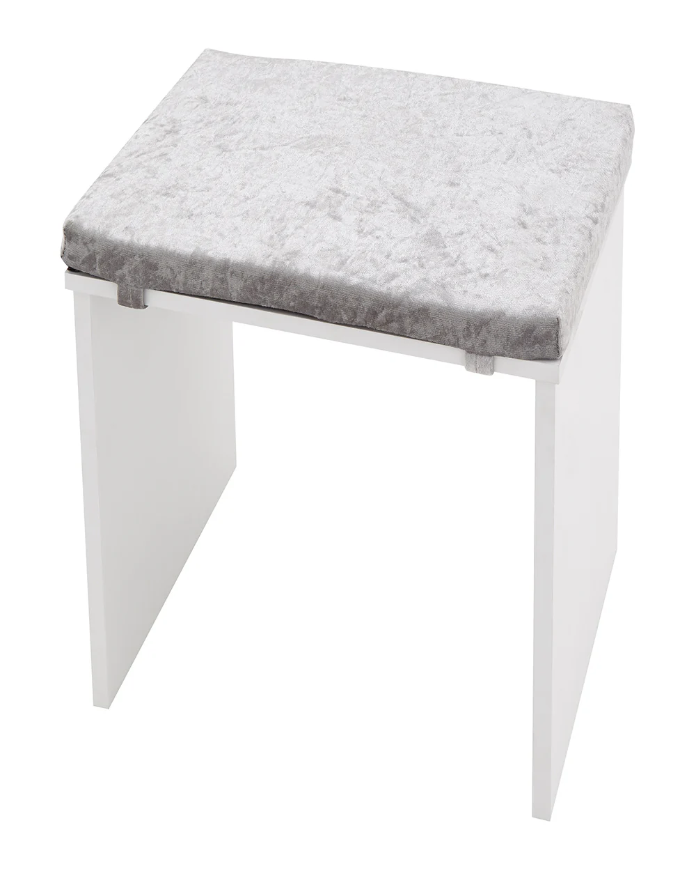 Elizabeth Dressing Table Set White + Grey - Image 15