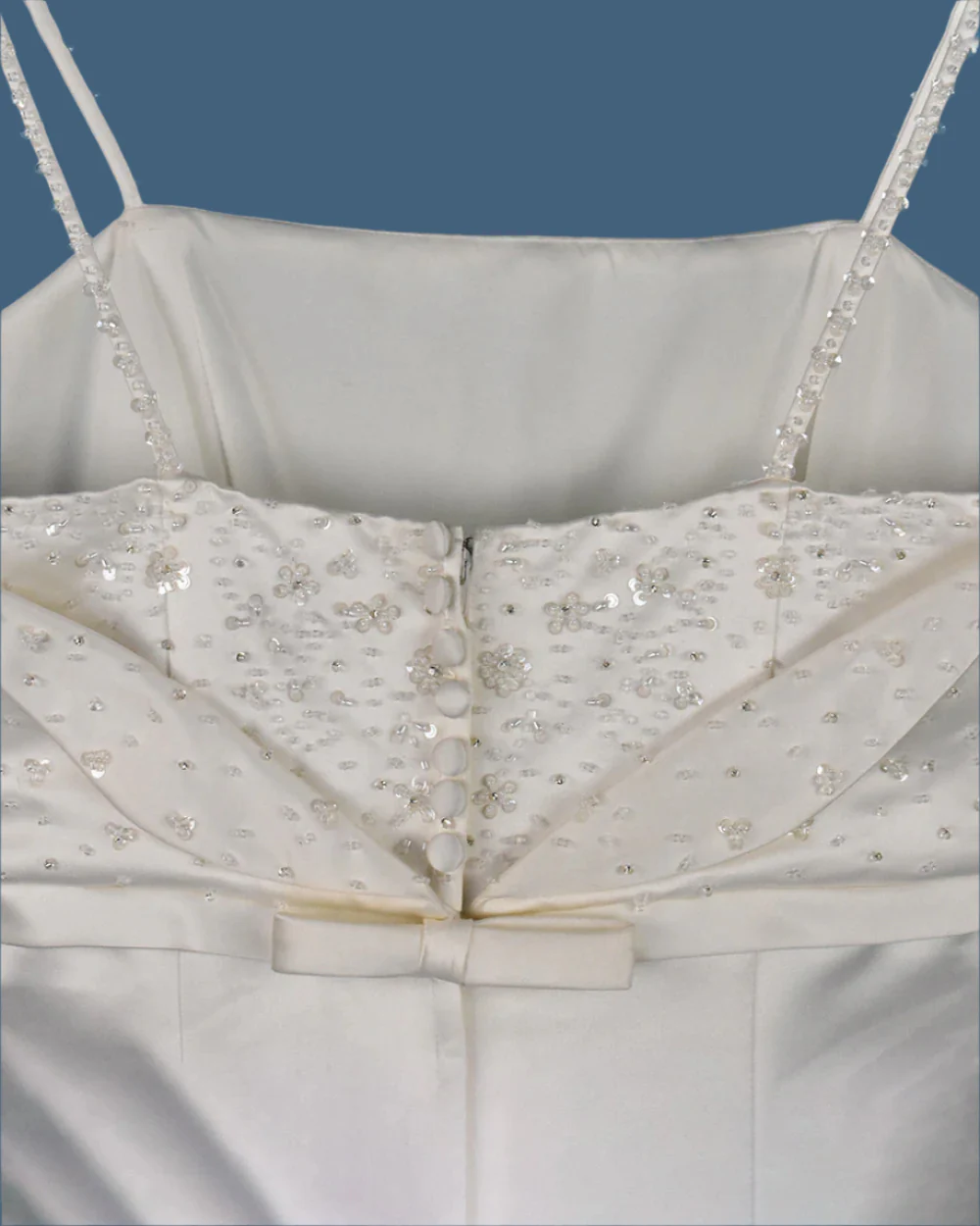 Emily Fox Ivory Fishtail Wedding Dress Size 16 - Image 6