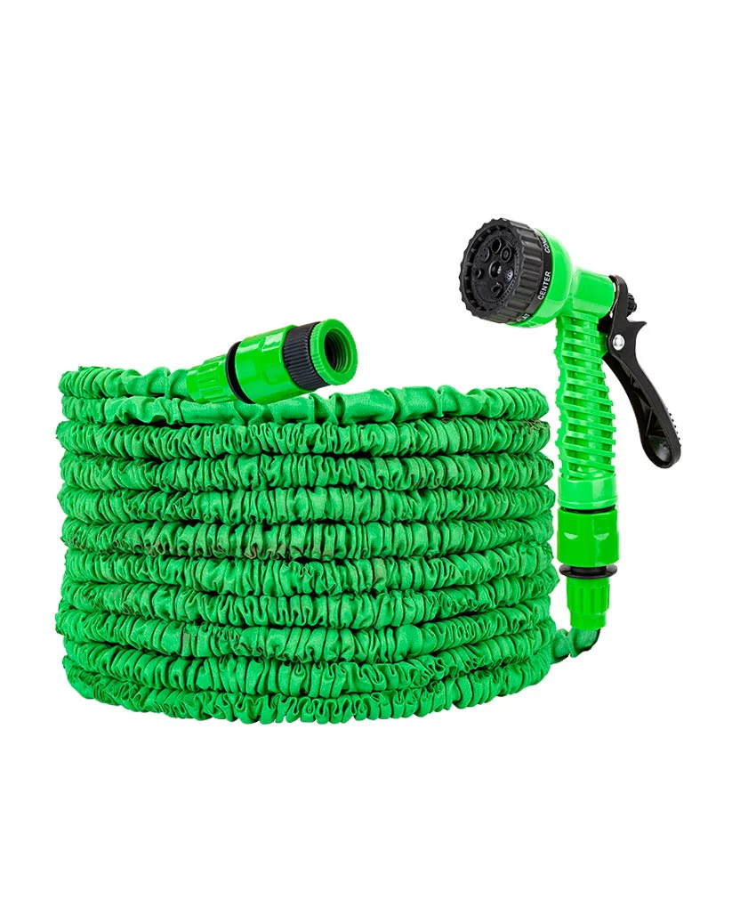 Expanding Hose 30M 7 Dial Spray Gun Green - Image 2