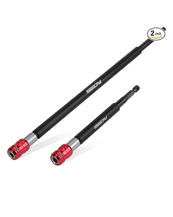 Extra Long Magnetic Screwdriver Bit Holders 2-Piece 6"12" - Image 2