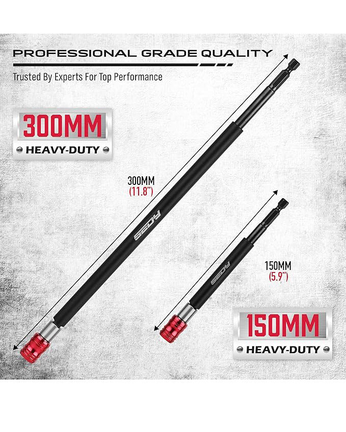 Extra Long Magnetic Screwdriver Bit Holders 2-Piece 6"12" - Image 8