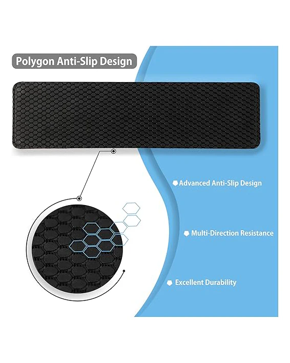 Faluber Cooling Gel Wrist Rest Pad  Keyboard Black - Image 6