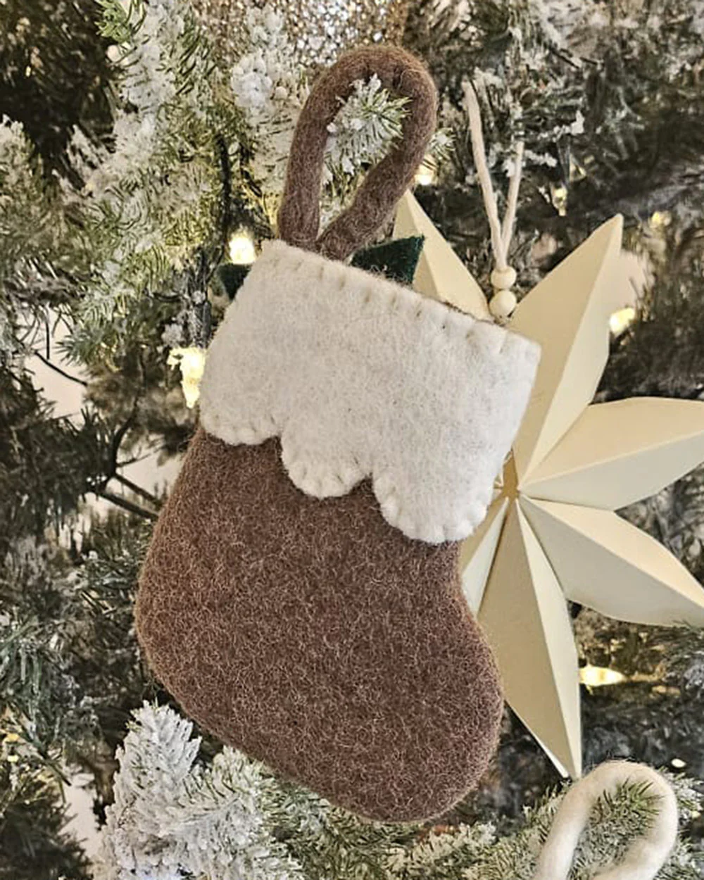 Felt Christmas Decoration Handmade Stocking Xmas Pud - Image 3
