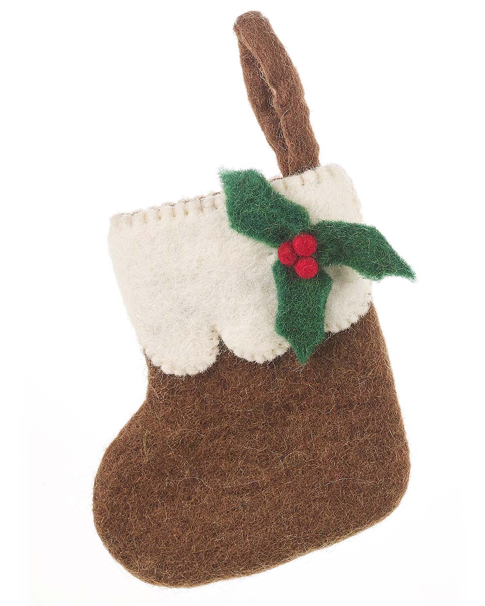 Felt Christmas Decoration Handmade Stocking Xmas Pud - Image 4