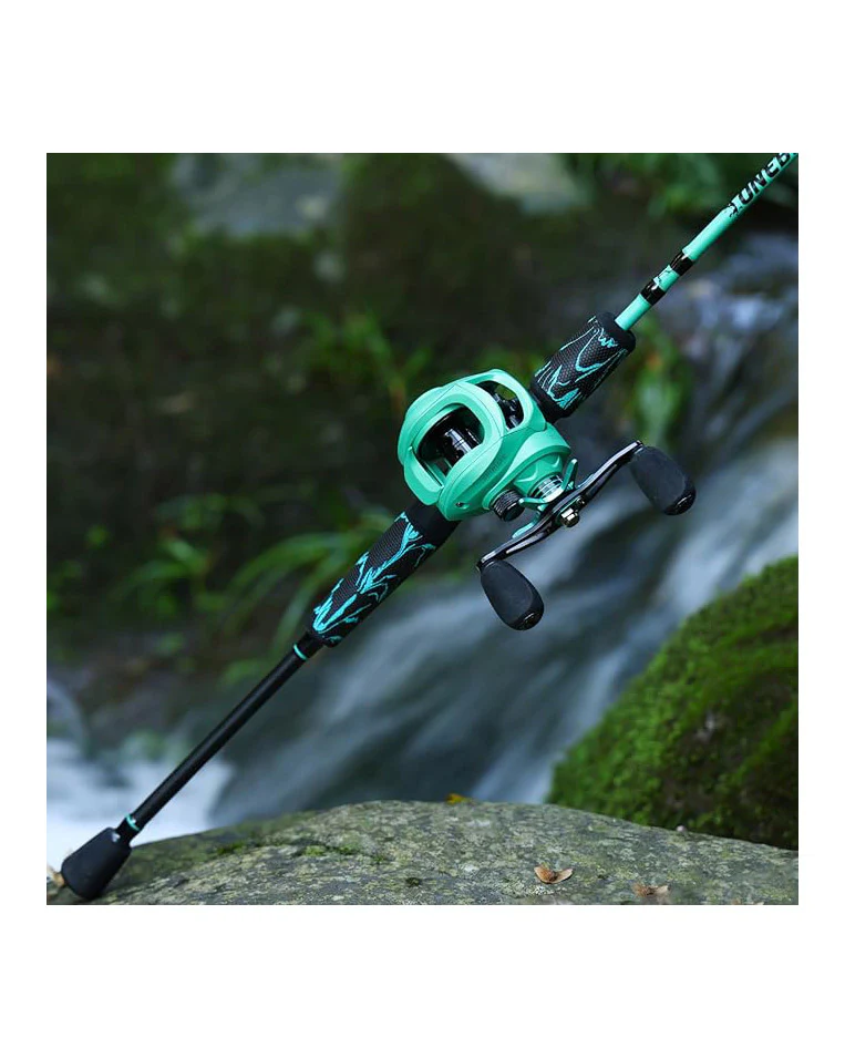 Fishing Rod Reel Combo IM6 Graphite 2Pc Blank Baitcasting - Image 7