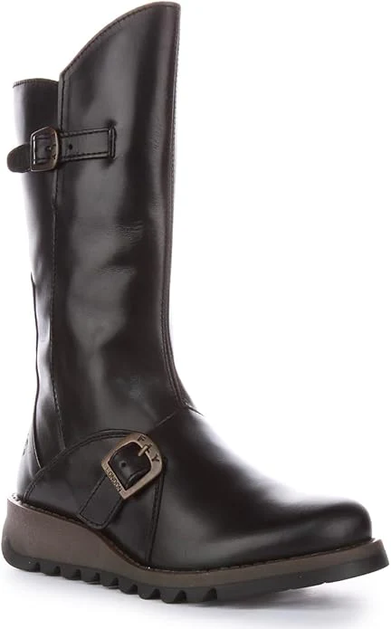 Fly London Women's Mes 2 Buckle Boots UK 9