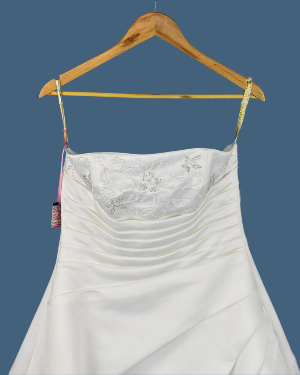 Forever Yours Ivory A Line Wedding Dress Size 12 - Image 4