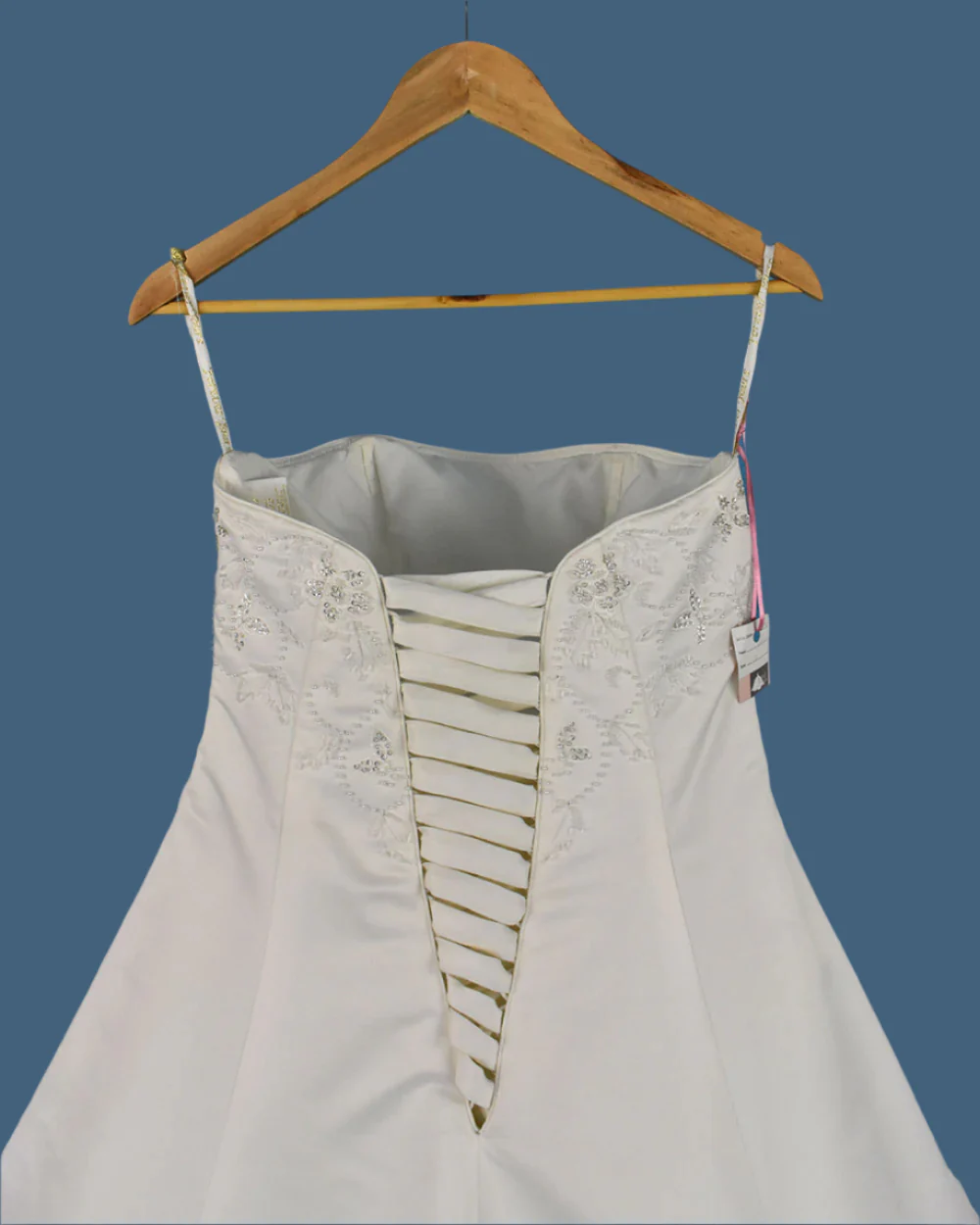 Forever Yours Ivory A Line Wedding Dress Size 12 - Image 7