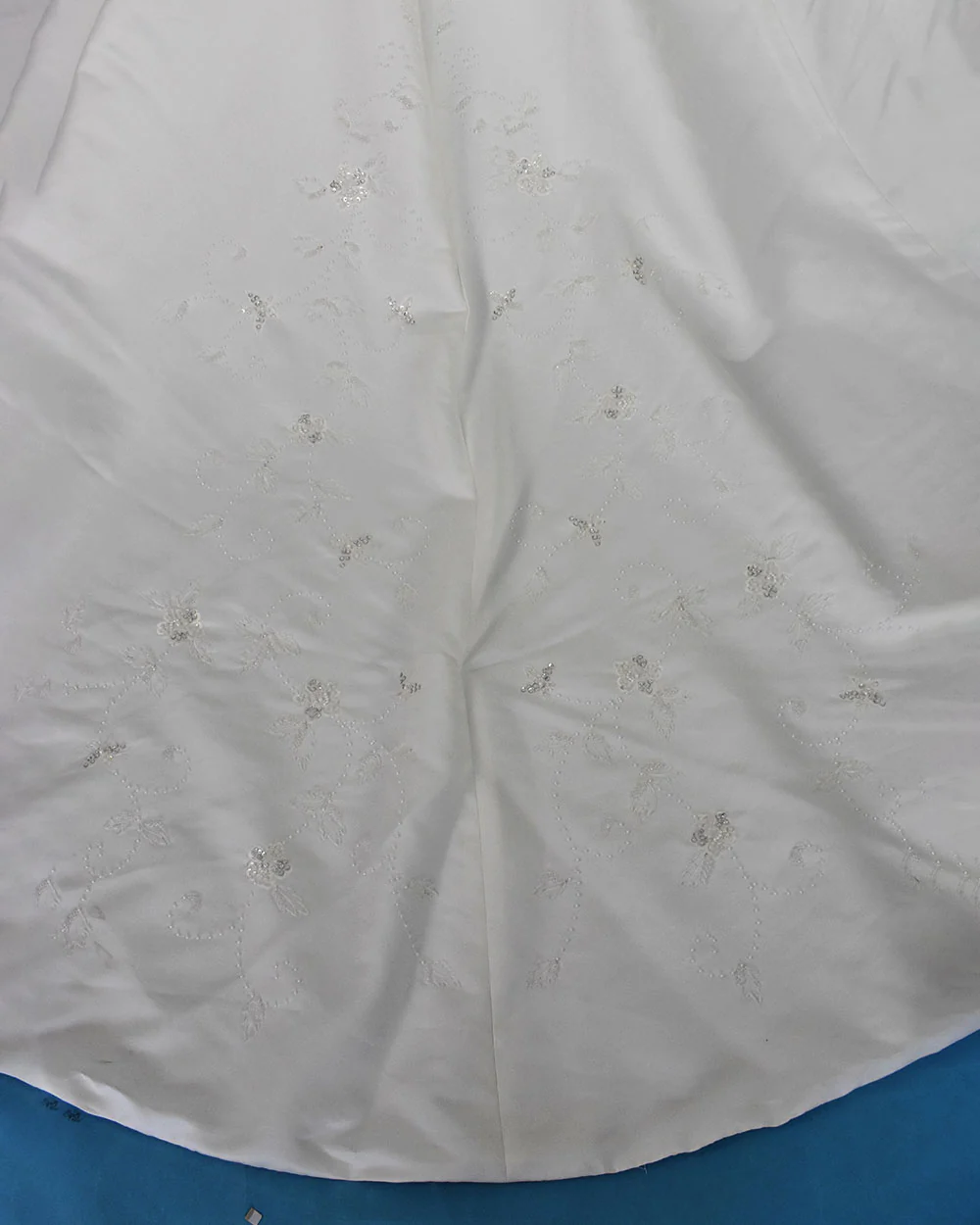 Forever Yours Ivory A Line Wedding Dress Size 12 - Image 8