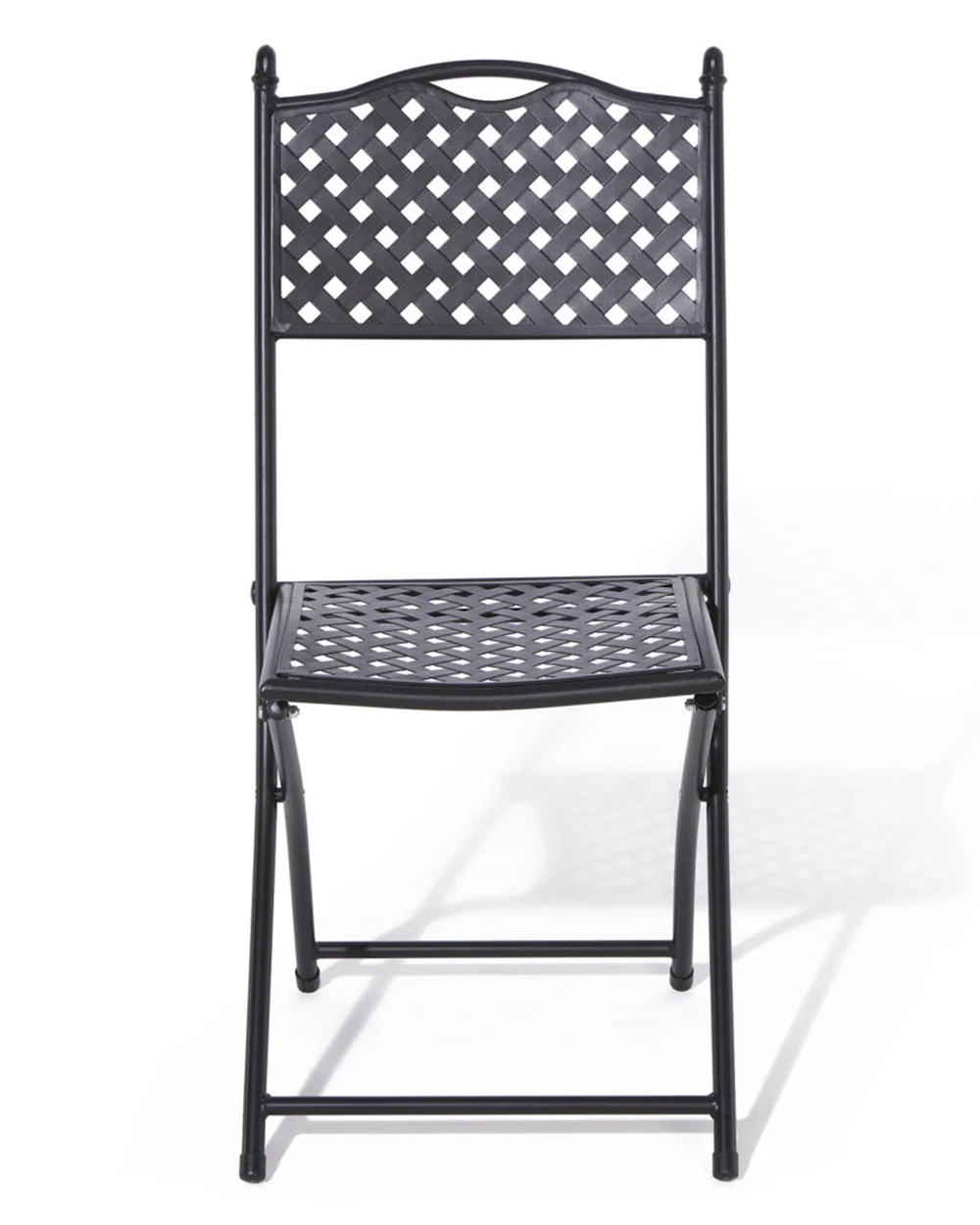 Garden Bistro Set Black Havana Rowlinson - Image 12