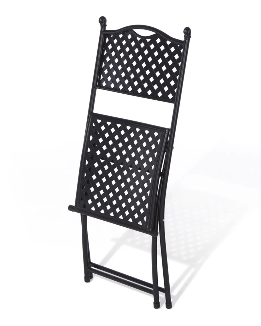 Garden Bistro Set Black Havana Rowlinson - Image 14