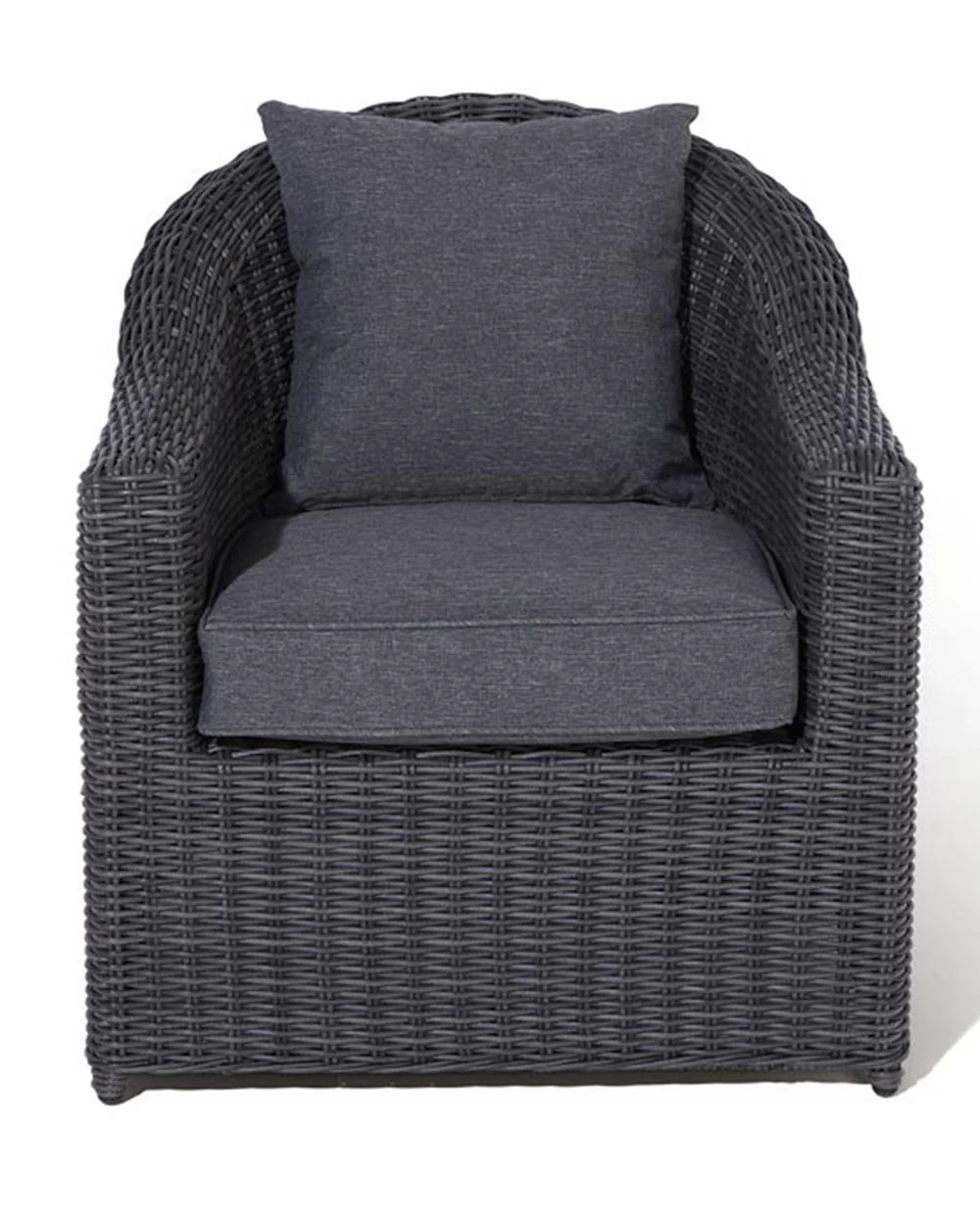 Garden Rattan Furniture Sofa Set Bunbury Grey Rowlinson - Image 10