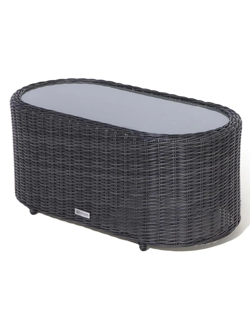 Garden Rattan Furniture Sofa Set Bunbury Grey Rowlinson - Image 13