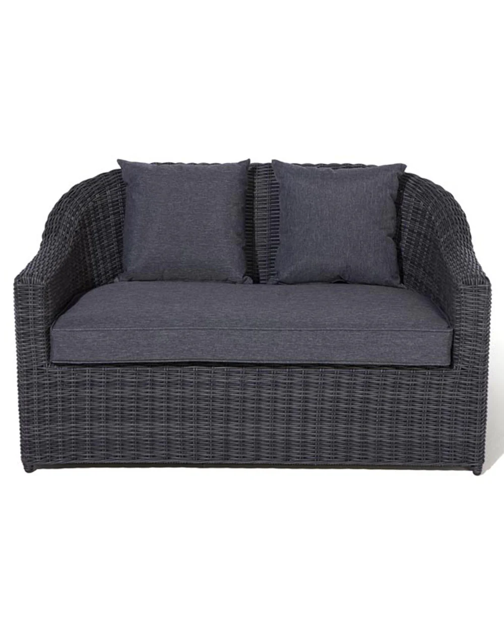 Garden Rattan Furniture Sofa Set Bunbury Grey Rowlinson - Image 7